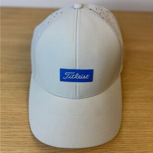 Titleist Light Gray Cap with Blue Logo Like New!!